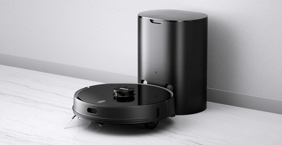 удобная станция самоочистки для робота-пылесоса